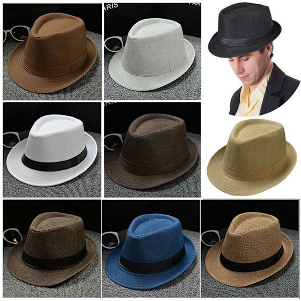 Åndbare hatte Vintage Panama Hat 1 1 1