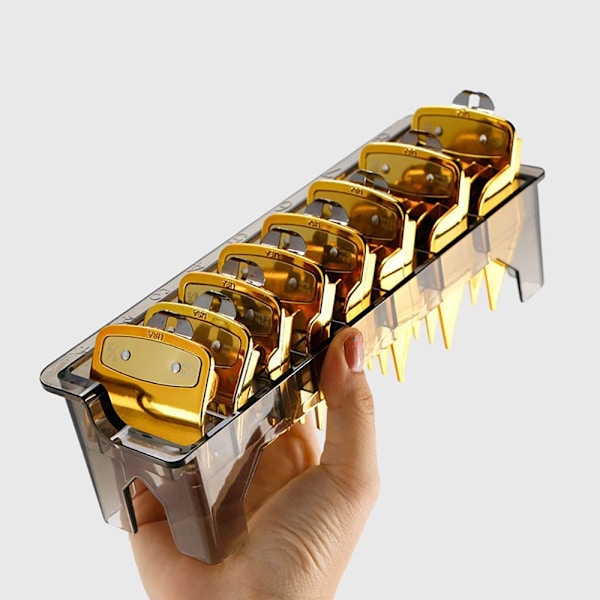 Limit Comb Säilytyslaatikko Sähköinen hiusleikkuuteline LÄPINÄKYVÄ Transparent