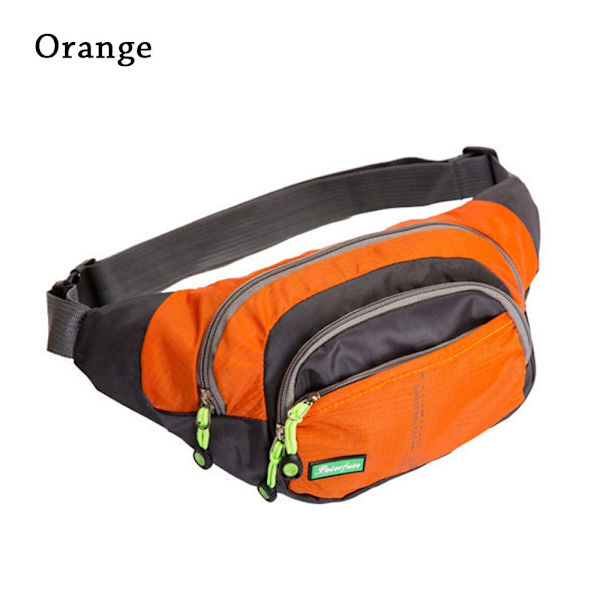 Midjebälte Pack Bum Bag Bröstpåse ORANGE orange