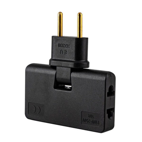 3 in 1 Wireless Converter EU-sovitin MUSTA black