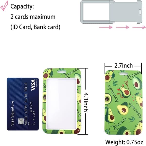 ID Badge Holder -avaimenperä