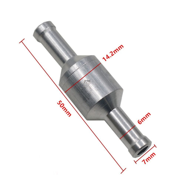 2st Backventil Envägsventil 6MM 6mm