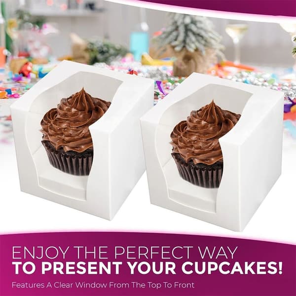 12 stk Cupcake Boxes Cup Cake Box Muffin Box 12pcs