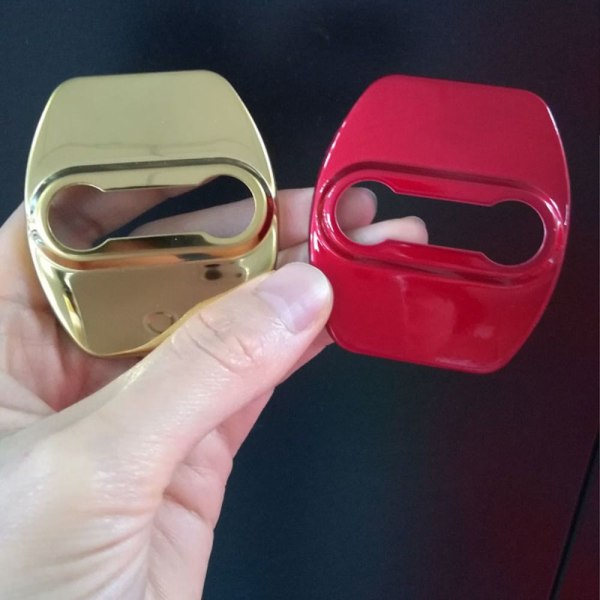 Bildörr Lås Cover Lås Cover RÖD Red