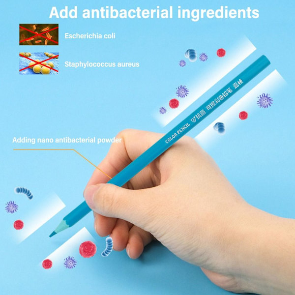 Färg Penna Färg Bly Pensel 24FÄRG 24FÄRG 24Colors