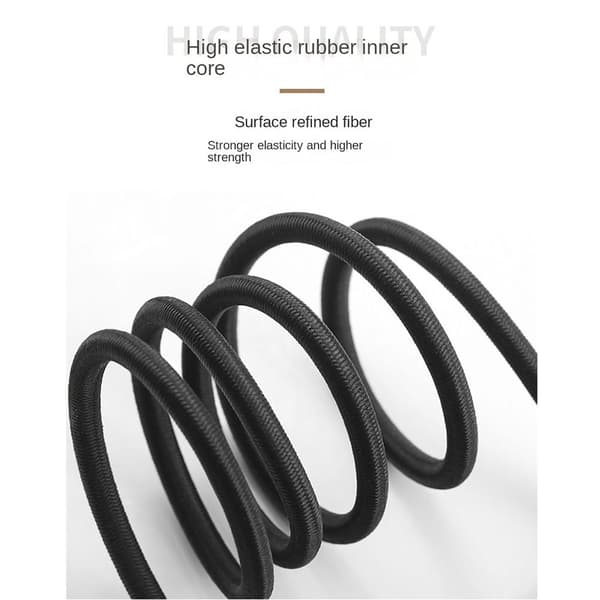 Bungee Cord Bagagevognsrem Gummi elastisk reb