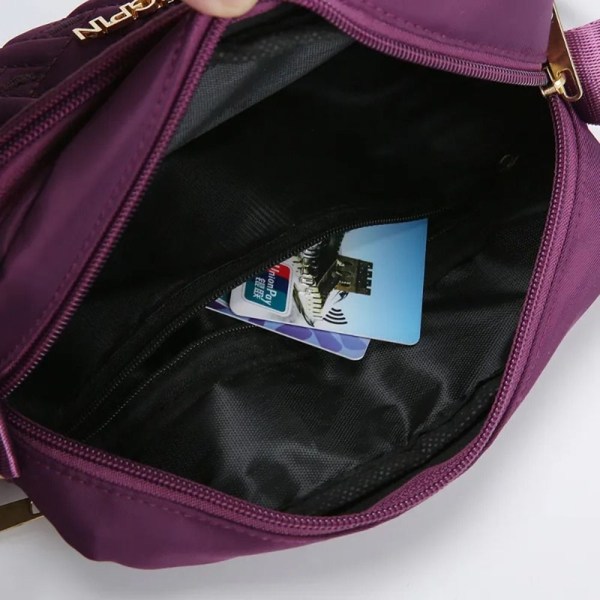 Dame håndtaske skuldertaske LILLA Purple