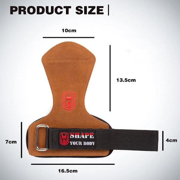 Palm Protector Fitness Handsker BRUN ADVANCED ADVANCED brown Advanced-Advanced