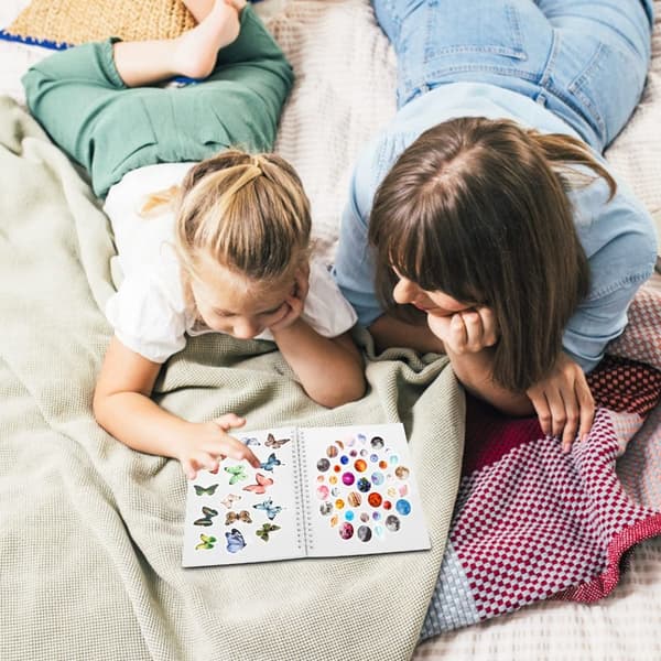 Sticker Book Sticker Organizer Opbevaringsbog