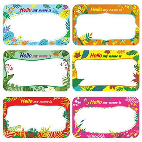 300 stk Stickers Selvklebende Multi Purpose Sticky