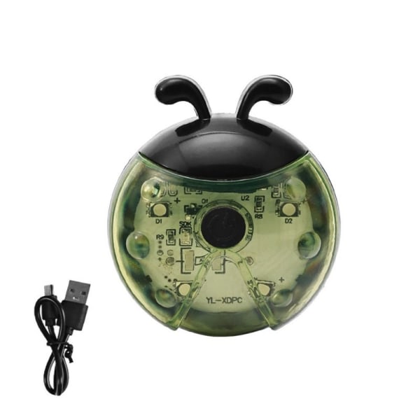 Sykkel Ladybug Lampe Hjul Lys GRØNN Green