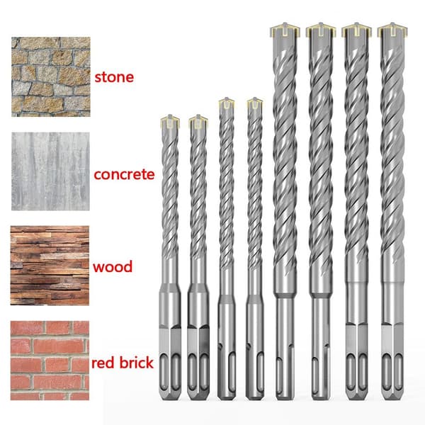 Elektriske hammerbor Bits Cross Head Drill Bits 8X150SQUARE 8x150Square Shank