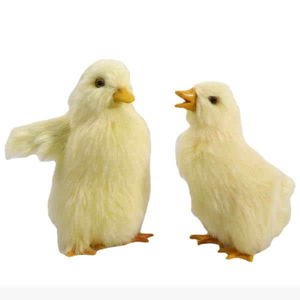 Vocalize Plys Duck Simulation Furry Duckling 4-FÆLLES 4-FÆLLES 4-Common