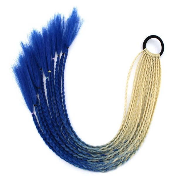 Färgad Pigtail hästsvans Twist Braid Hårrep 9 9 9