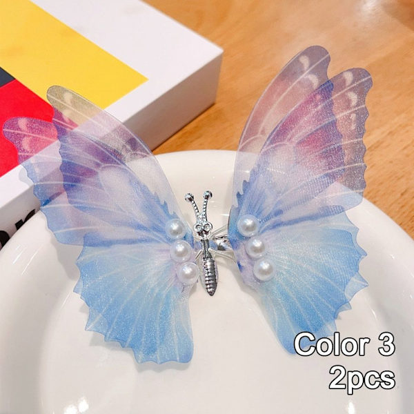 Butterfly Hiuspidikkeet Hiusneulat COLOR 3 COLOR 3 Color 3