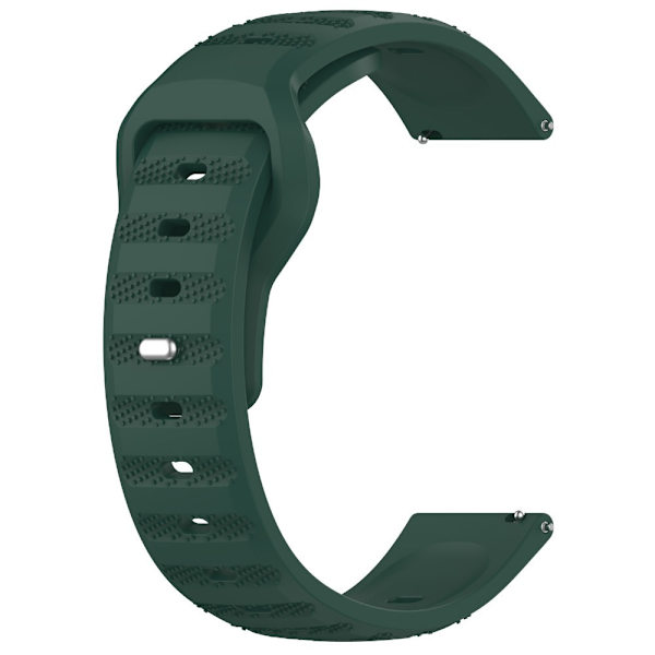 Silikoniranneke 20mm watch DARK GREEN dark green