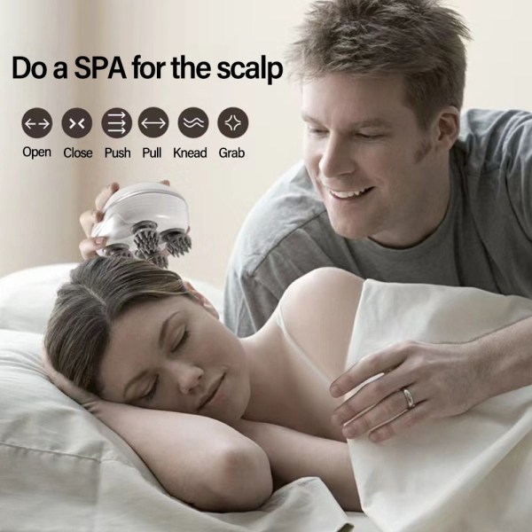 Scalp Head Massager Relax Masajeador PINK pink