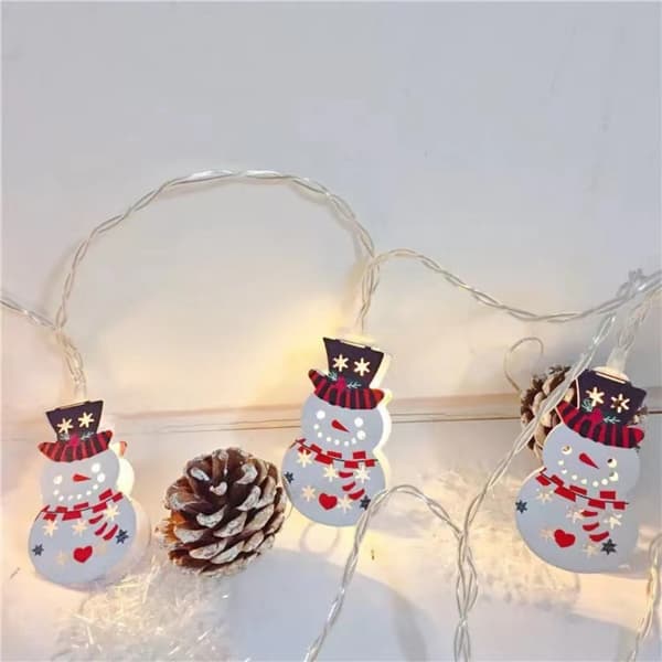 LED julestrenglys Snowflake Hanging Light 4 4 4