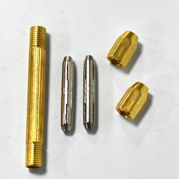 4st Pin Vise Handborrbitar Hexagonal spiralborr