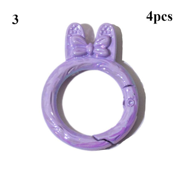 4 st fjäder O-ringsspännen Karbinhake 3 3 3