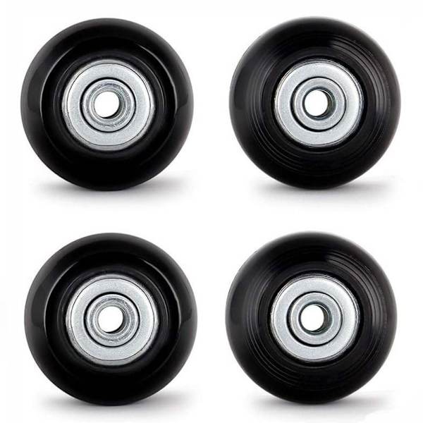 4 Stk Udskiftningshjul Gummi Trolley Case Hjul