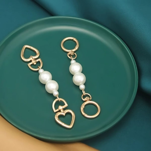 2st Pearl Extension Chain Bag Strap Extender C C C