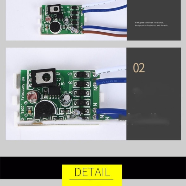 Smart Switches Modul Lyd Stemmesensor Lysbryter