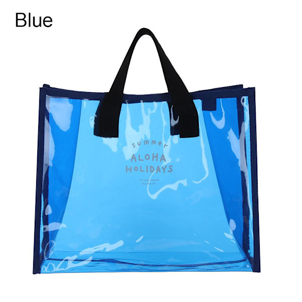 Handväska Strandväska BLÅ Blue
