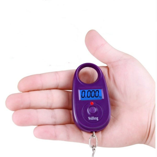 Mini Digital Scale Matkatavaravaaka PUNAINEN red