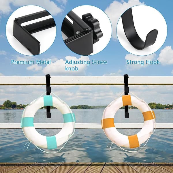 Pool Fence Koukku Pool Pole Koukku Pool Pole Ripustin