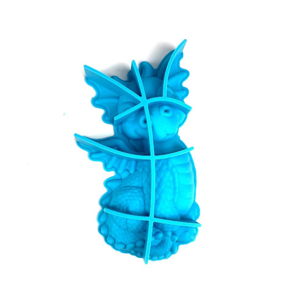 Dragon seinään ripustettava mold Dragon patsas mold SININEN Blue