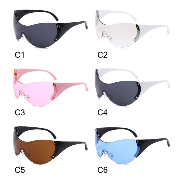 Y2K Solglasögon Wrap Around Shades C1 C1 C1