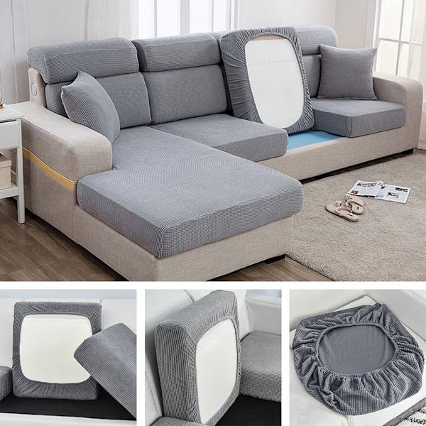 Ensfarvet Sofabetræk GRØN 3-SÆDER 3-SÆDER Green 3 Seater-3 Seater