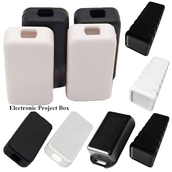 Elektronisk prosjektboks Vanntett deksel Project WHITE White 114x38x26mm