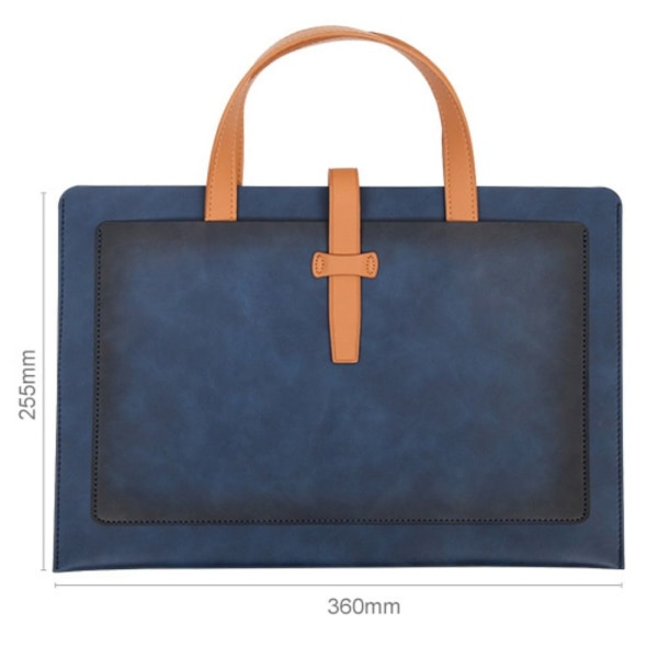 Business Document Bag Laptop Håndtaske BLÅ blue