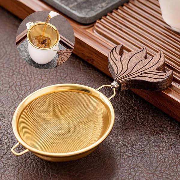 Goldfish Tea Drain Teesiivilä Fine Mesh -teesuodatin SILVER S Silver S