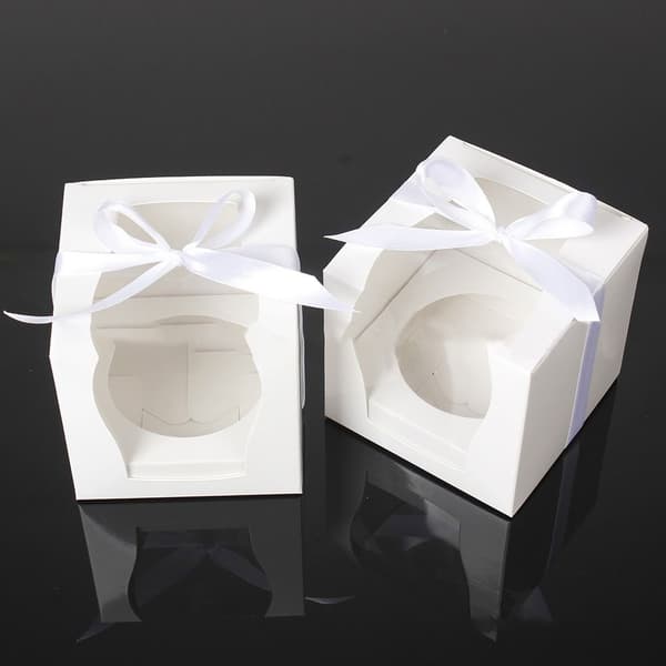 12 stk Cupcake Boxes Cup Cake Box Muffin Box 12pcs