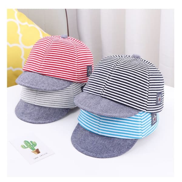 Baby Baseball Cap Barne Hat GRÅ grey