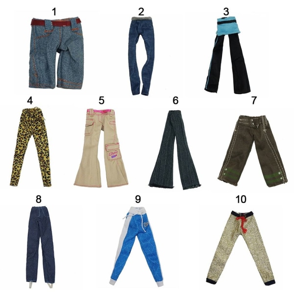 Floral Jeans Nahkahousut 7 7 7