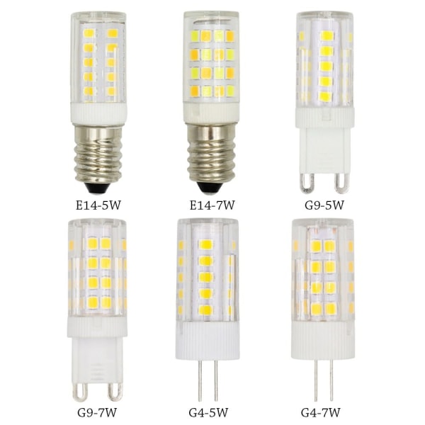 LED-maissipolttimo ei välkkyä G9-5W G9-5W G9-5W