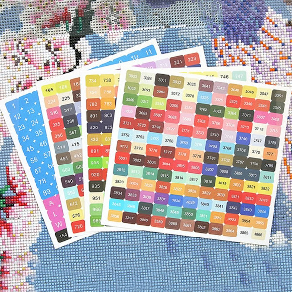 Diamond Painting Stickers Diamond Color Sticker CC C