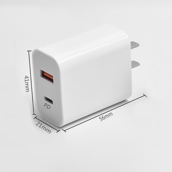 PD+QC Opladerblok PD Adapterstik USB C Ladeblok