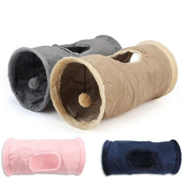 Cat Toy Cat Tunnel GRÅ grey