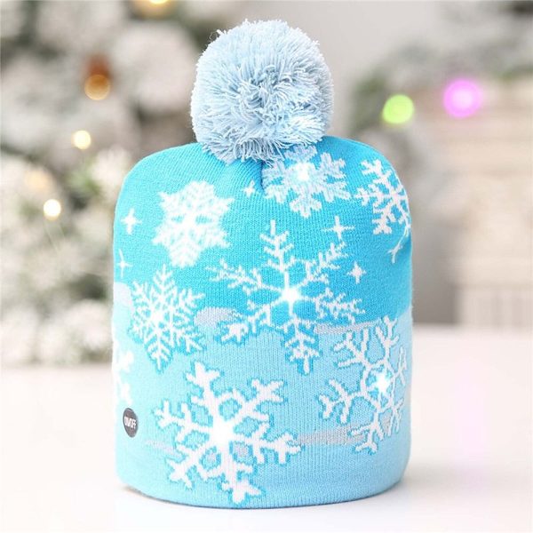 Julhattar med LED Light Up Beanie 2 2