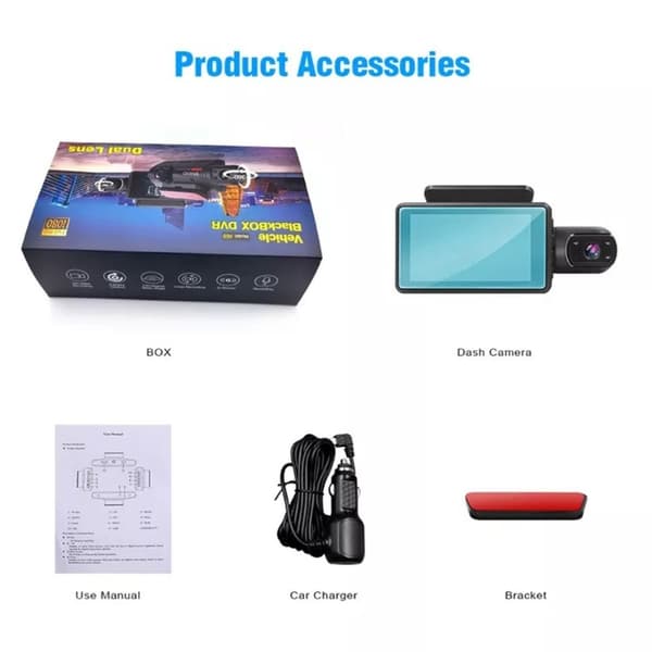 Auto DVR Autokamera Dual Lens