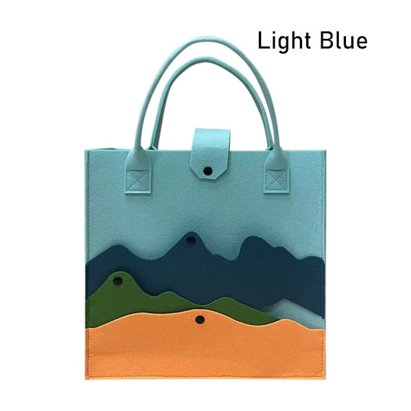 Kangaskassi Vaaleansininen Light Blue