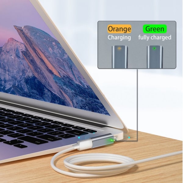 Hurtigladekabel USB Type-C til Magsafe 1 2