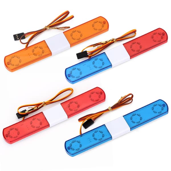 Rc Police Lights Night Flash Light 2 2 2