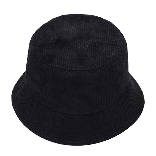 Bucket Hat Fisherman Cap SVART Black