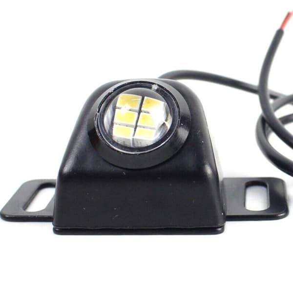 LED-baklys for bil, svart Black